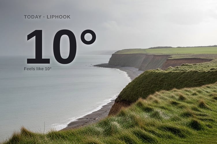 Liphook weather: cloudy Wednesday with rain expected and a high of 10°C