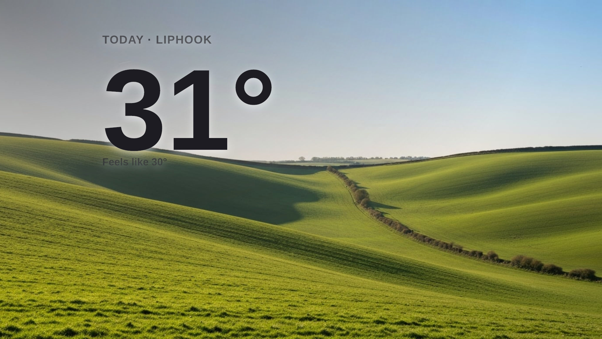 Warm sunshine for Liphook today - here's what to expect