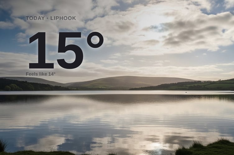 Liphook weather: partly cloudy Thursday with little chance of rain and a high of 15°C